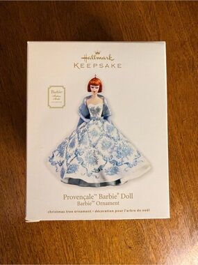 Hallmark Barbie as Provençale 2012 Ornament New